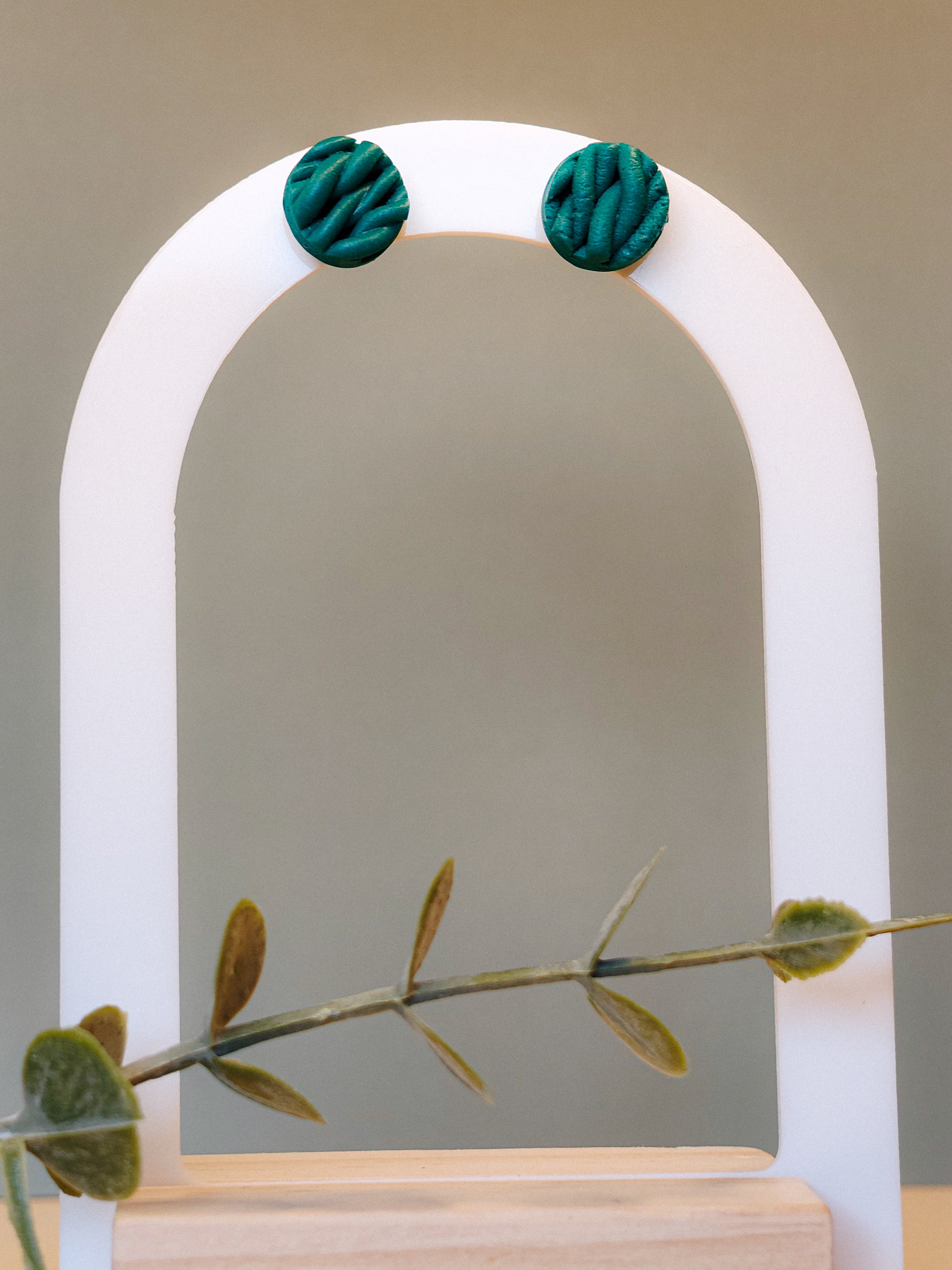 Knitted Evergreen - Studs