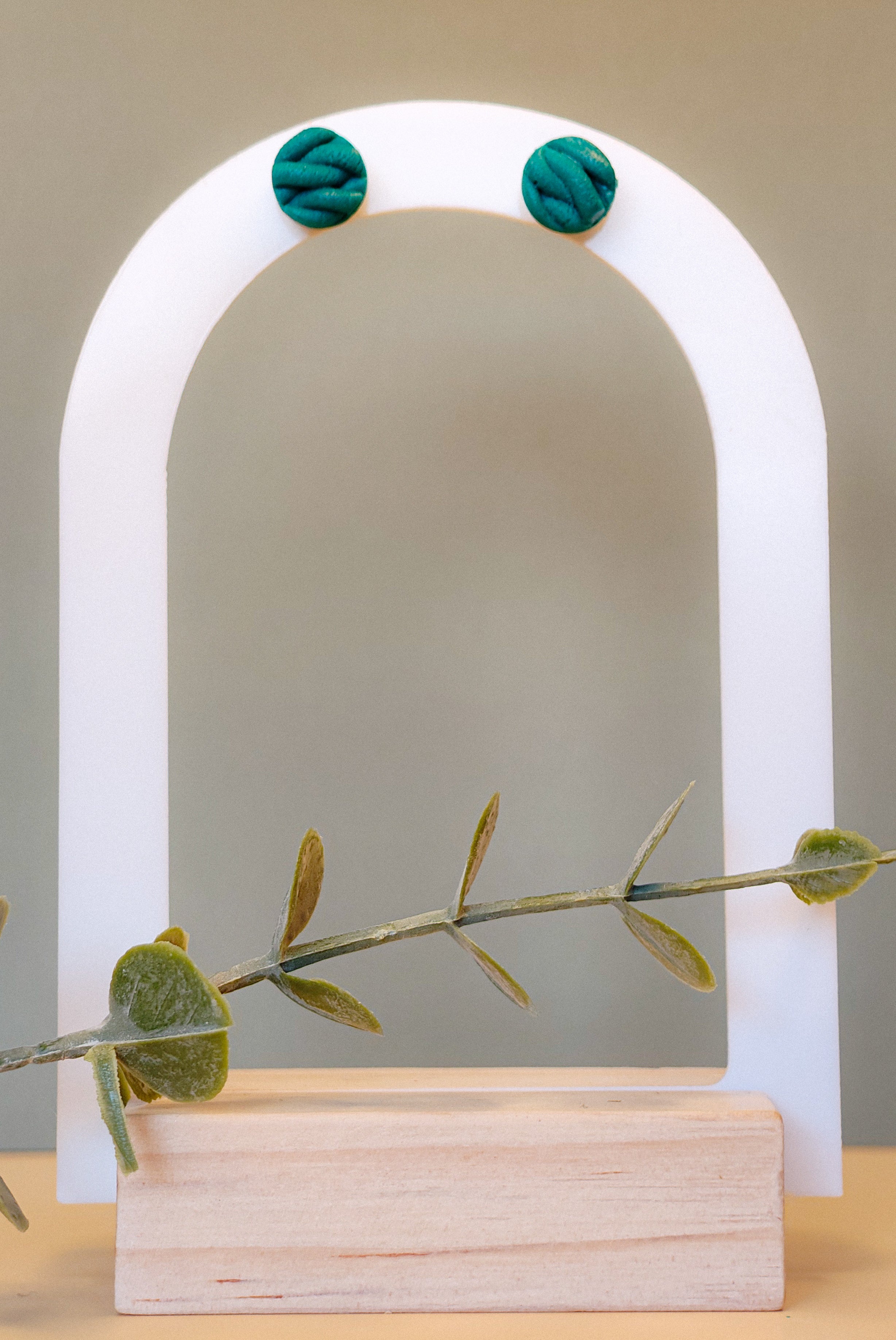 Knitted Evergreen - Studs