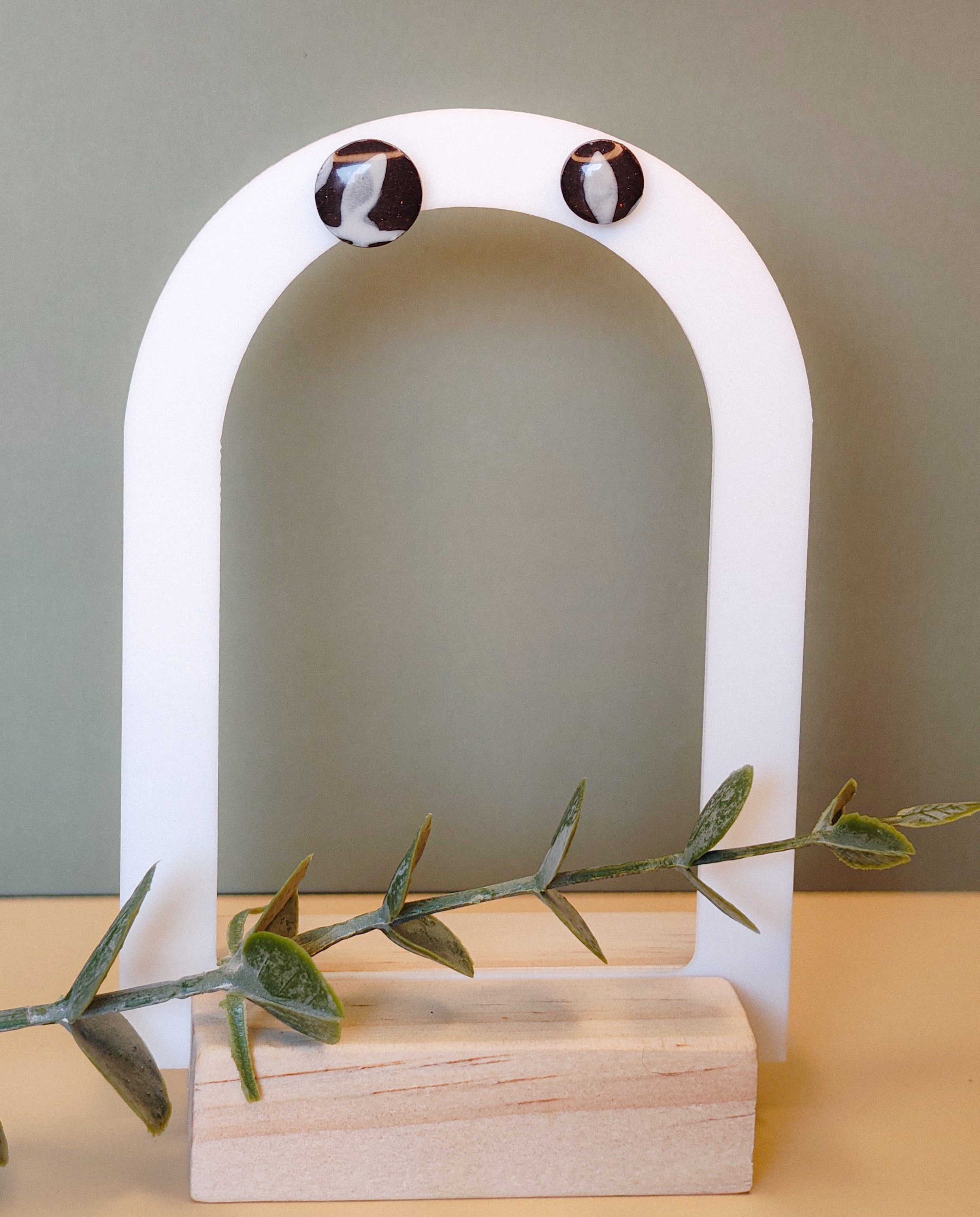 Woodland Leaves - Little Leaf studs