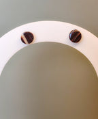 Mocha Marble - Mini Marble stud