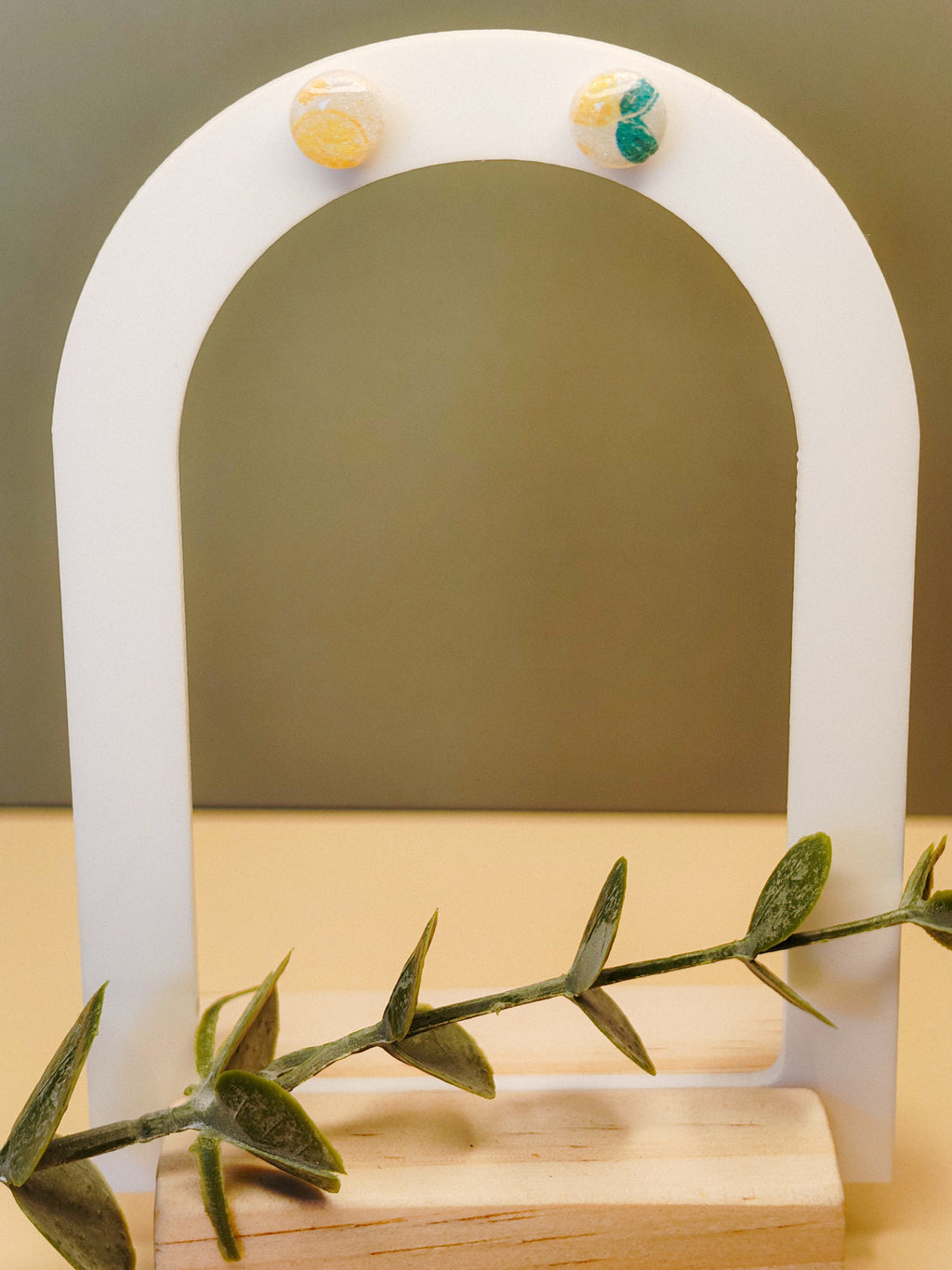 Fruit Garden - Tiny Lemons studs