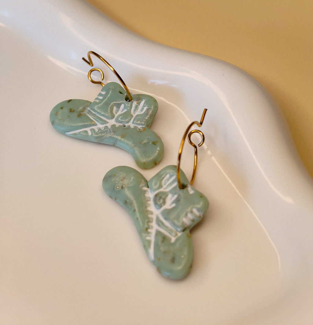 Western Hats & Heels - Mint Green