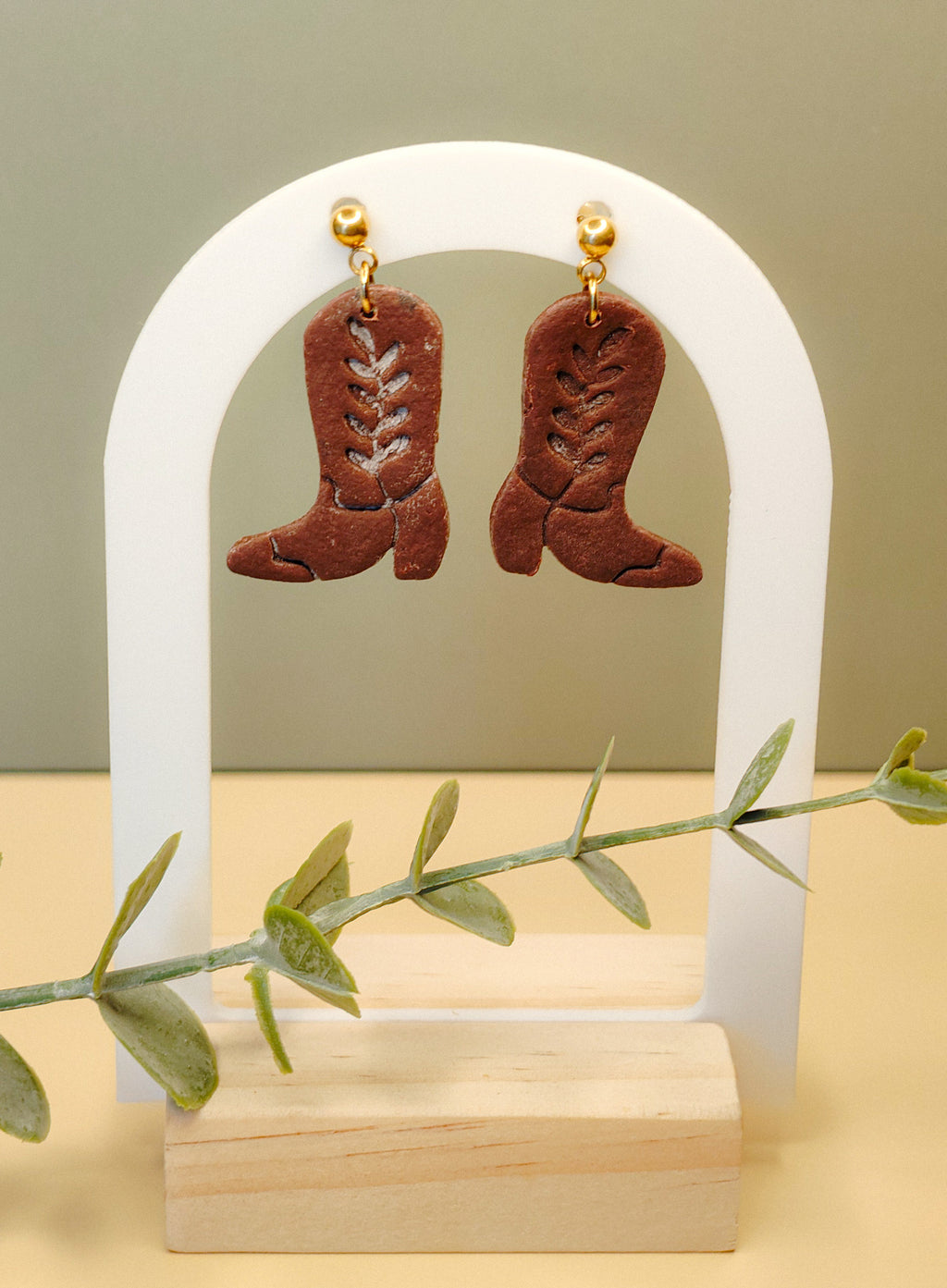 Western Hats & Heels - Brown