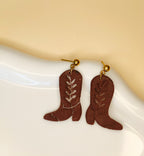 Western Hats & Heels - Brown