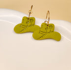 Western Hats & Heels - Green