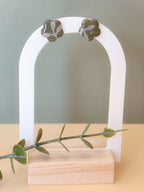 Terra Elegance – Olive Bloom Studs