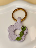Lavender Blossom Keychain