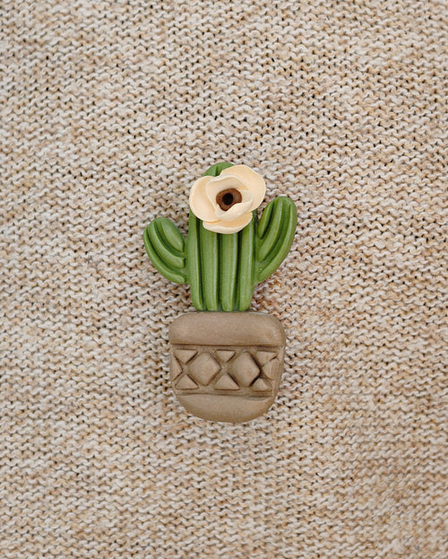 Blooming Cactus Pin