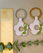 Lavender Blossom Keychain