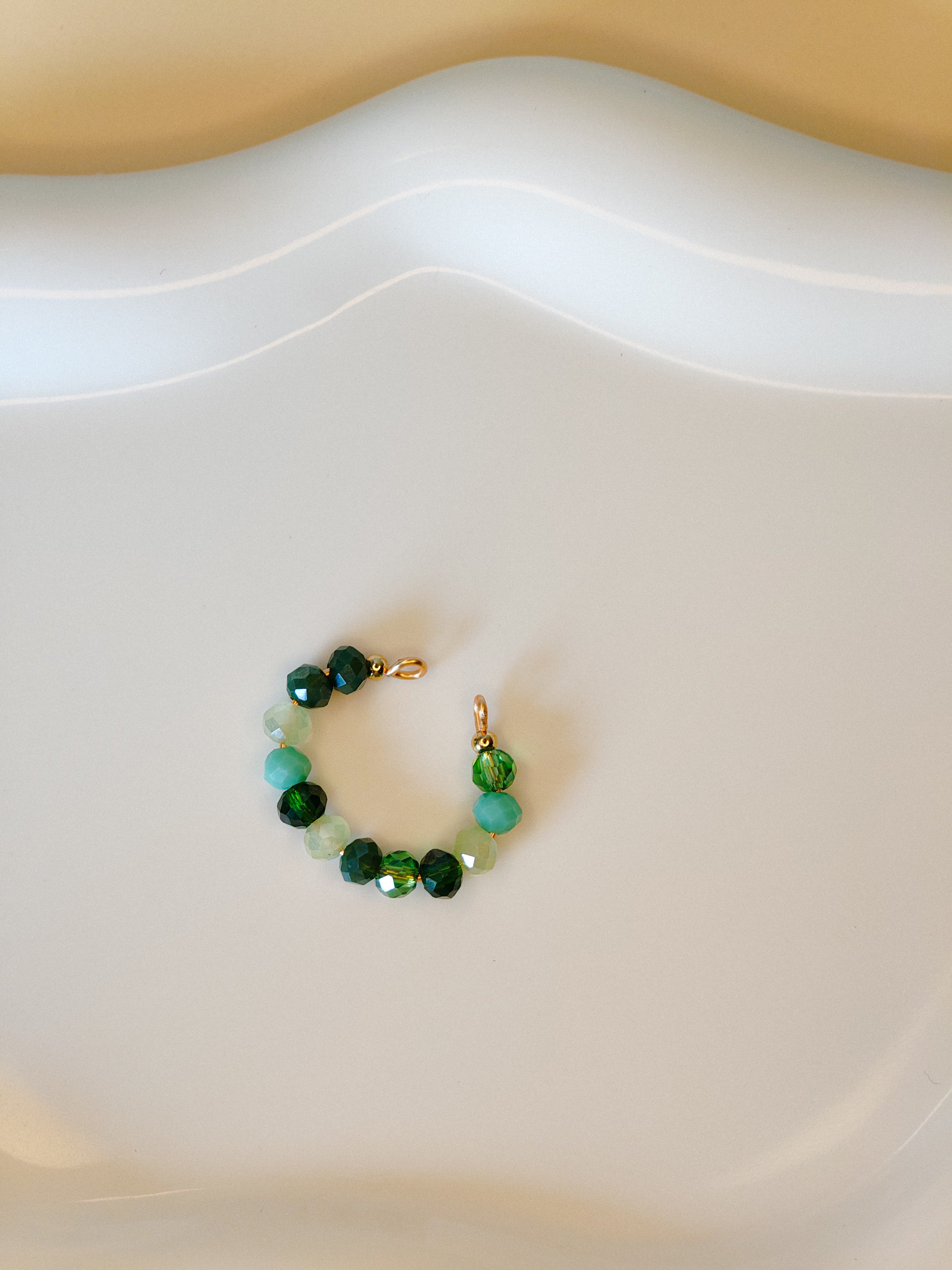 Golden Thread - Beaded - Ring