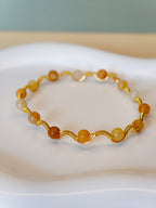 Golden Thread - Wave - Honey - Bracelet