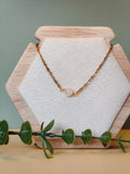 Golden Thread - Core - White - Necklace
