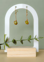 Golden Thread - Small Drop - Earrings